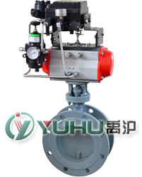 氣動調節蝶閥（通風結構）