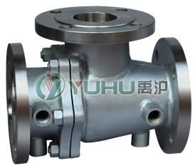 BQ44/45PPL/H三通保溫球閥 BQ44/45PPL/H三通保溫球閥