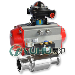 衛生級氣動球閥 （整體直通式） 