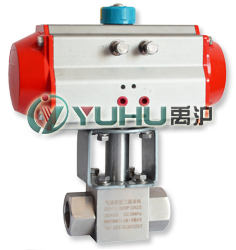 Q611N內螺紋氣動高壓球閥 Q611N內螺紋氣動高壓球閥