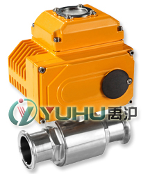 直通式衛生電動球閥 直通式衛生電動球閥