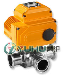 電動三通衛生球閥 電動三通衛生球閥