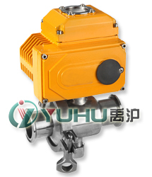 卡箍式衛生級電動球閥 卡箍式衛生級電動球閥