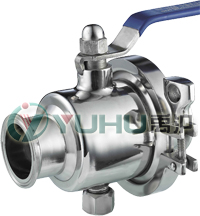 衛生卡箍球閥（兩段式）