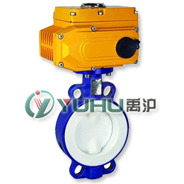 D971F46對夾式電動襯氟蝶閥 D971F46對夾式電動襯氟蝶閥