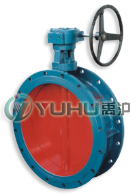 D341W蝸輪通風蝶閥 碳鋼